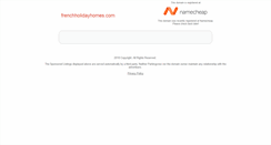Desktop Screenshot of frenchholidayhomes.com